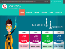 Tablet Screenshot of inventiontechnical.com